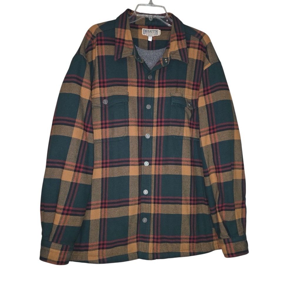 3XL Flannel Duluth Relaxed Fit Jacket